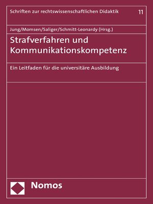 cover image of Strafverfahren und Kommunikationskompetenz